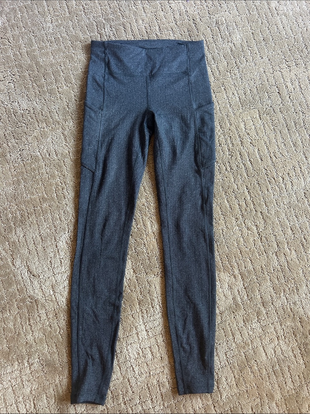 lululemon athletica Dark Gray Heather Leggings